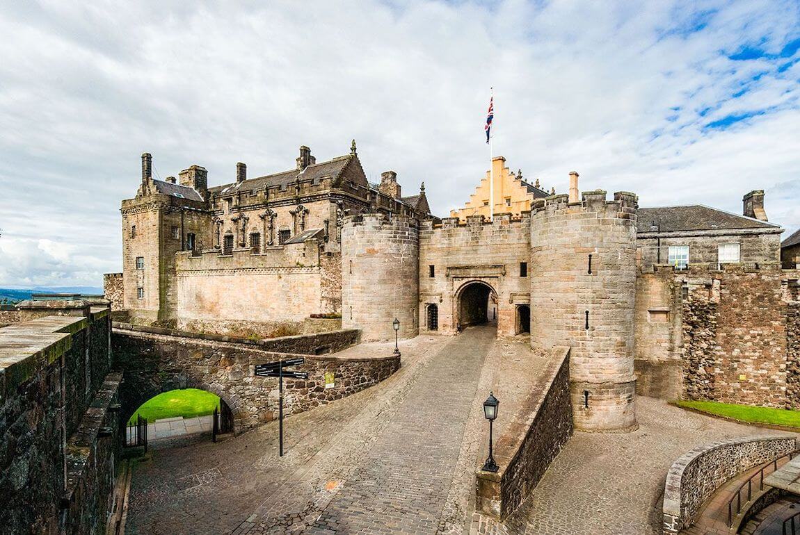 castillo de Stirling en Escocia