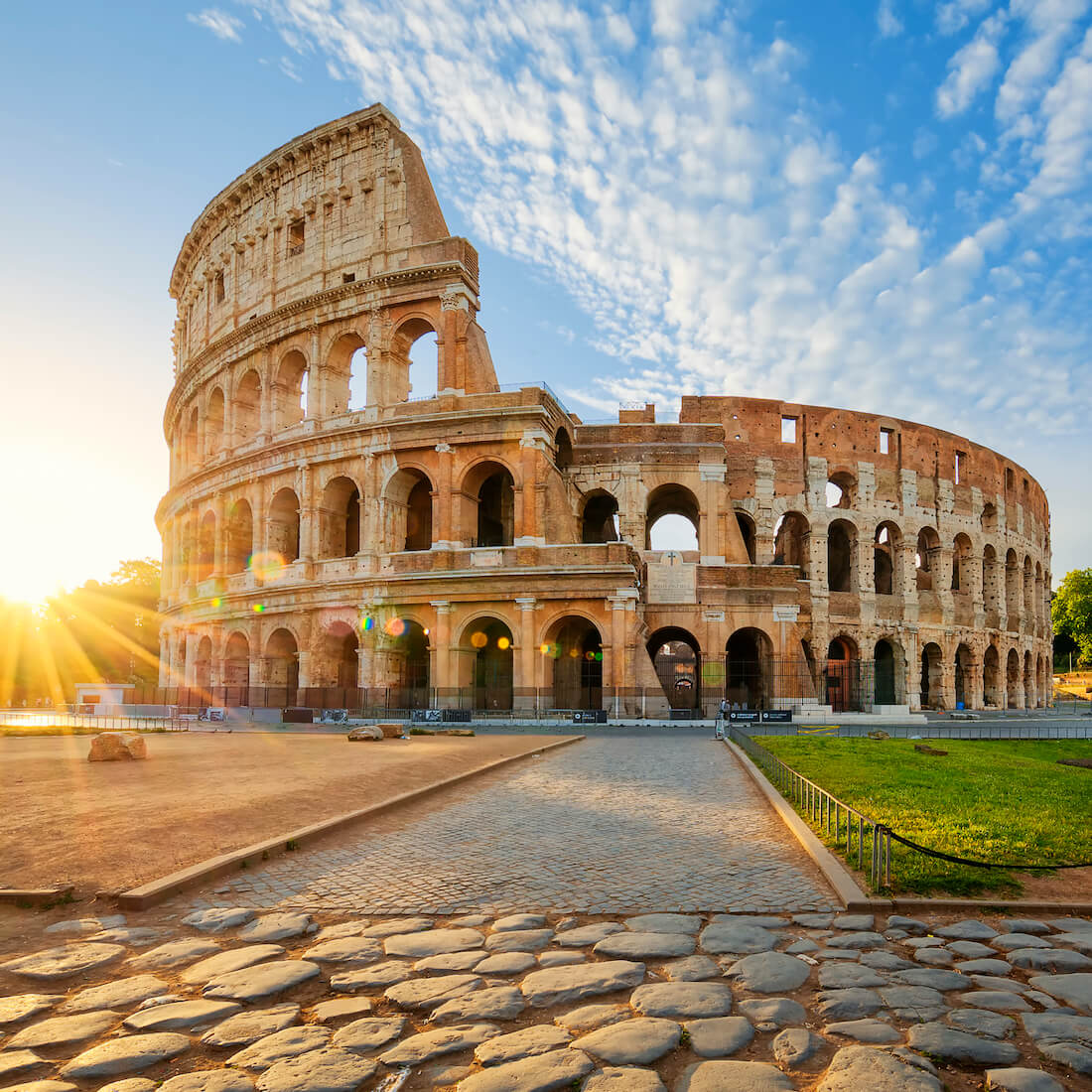 Coliseo Roma en Italia