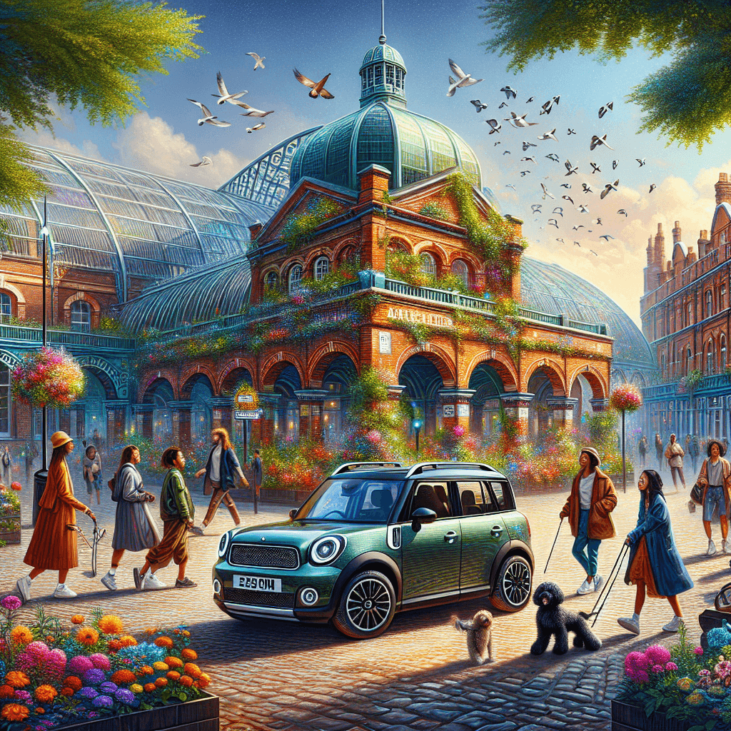 City car in lively Earls Court with signature Victorian backdrop