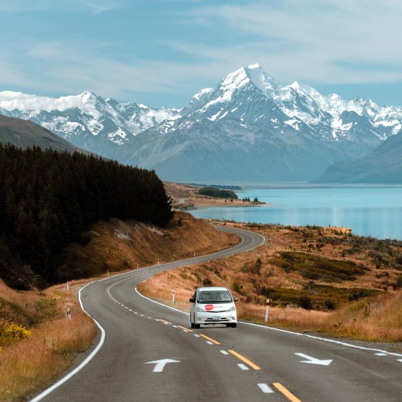 Nueva Zelanda viaje en coche